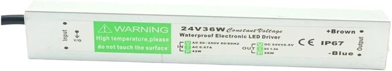 24V 36W IP67 سائق LED مقاوم للماء مصدر طاقة AC 220V إلى DC 12V 24V محول - Image 1